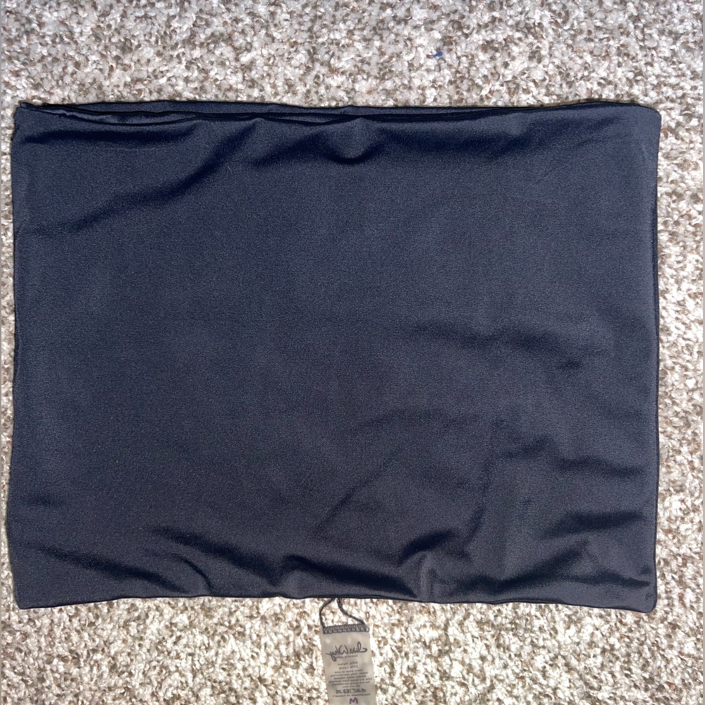 IwaWhy long bandeau black top